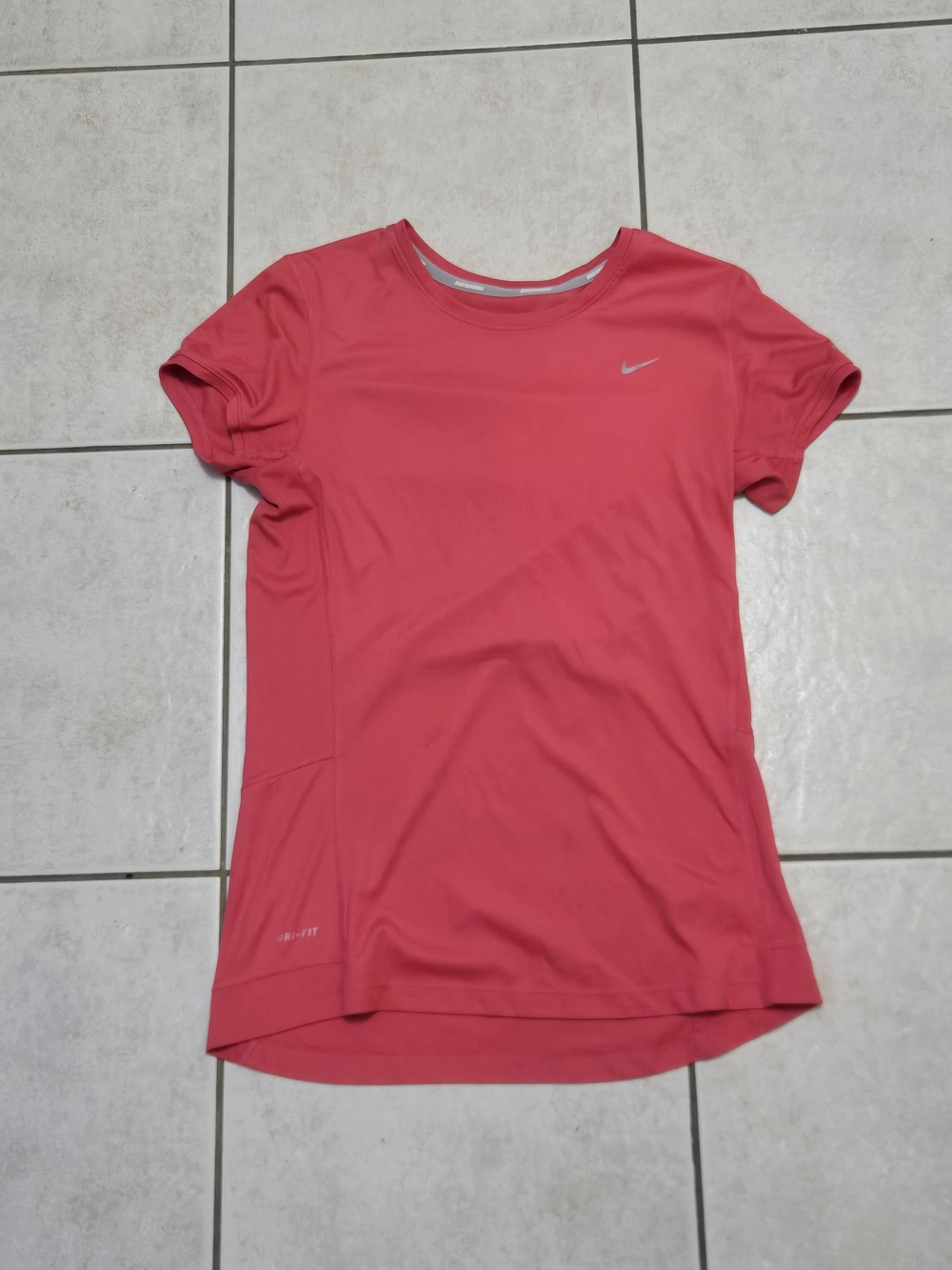Nike Women’s Pink Dri-FIT Short Sleeve Tee